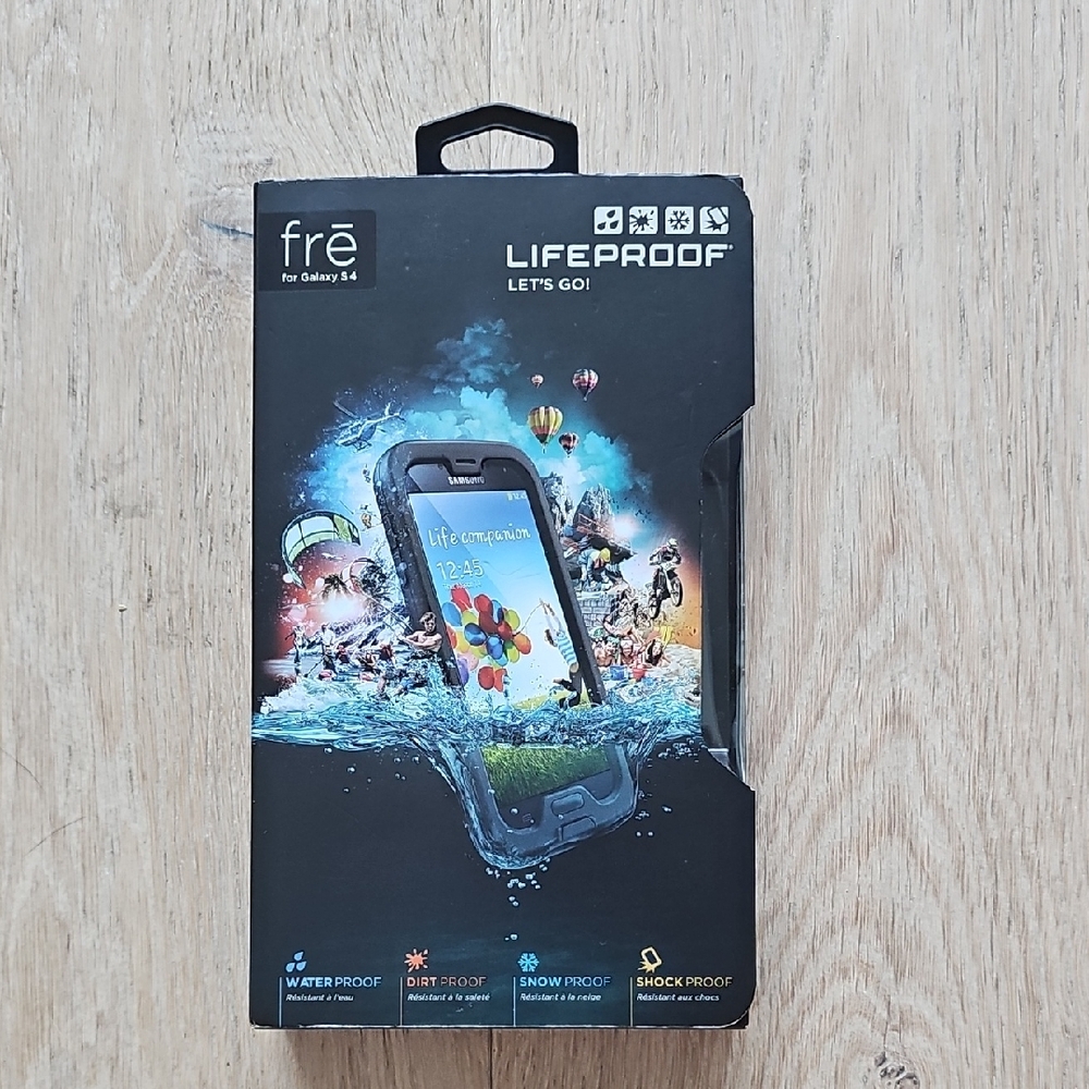NWB LifeProof Fre Waterproof Case for Galaxy S4 - Black